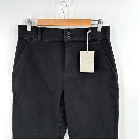 Everlane The Organic Kick Flare Pant in black Size 10 - Picture 2 of 7